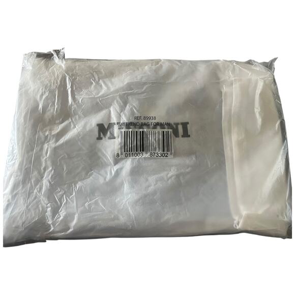 Missoni parfum weekender travel duffel bag large blue zig zag print NWT - Picture 5 of 5